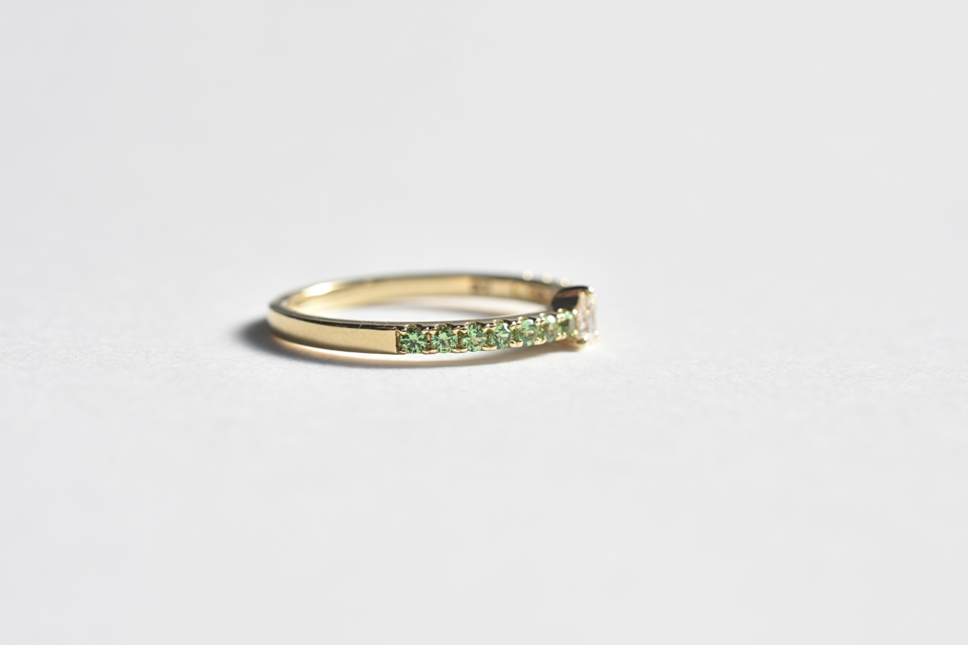 K18グリーンガーネットRG (9)