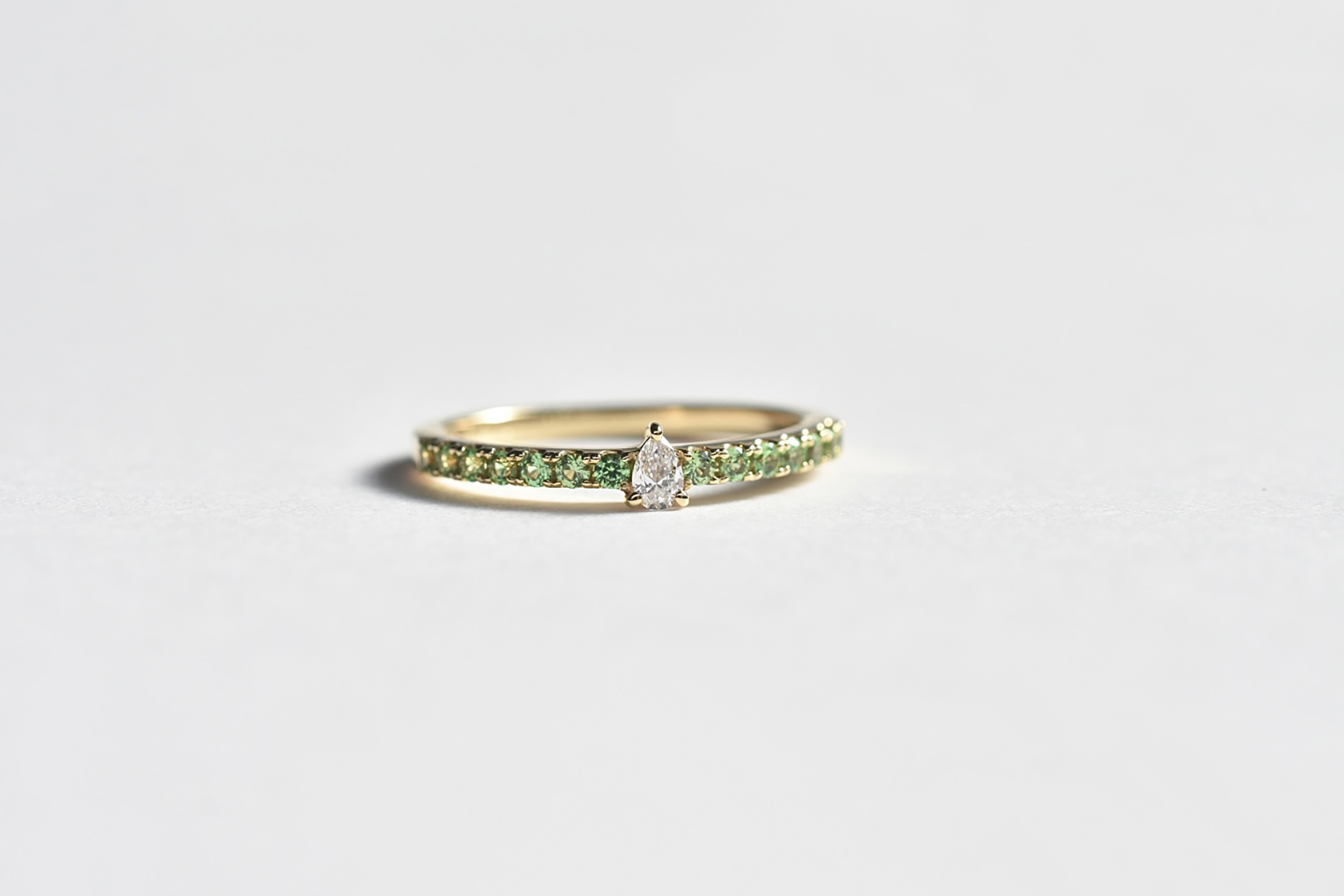 K18グリーンガーネットRG (8)