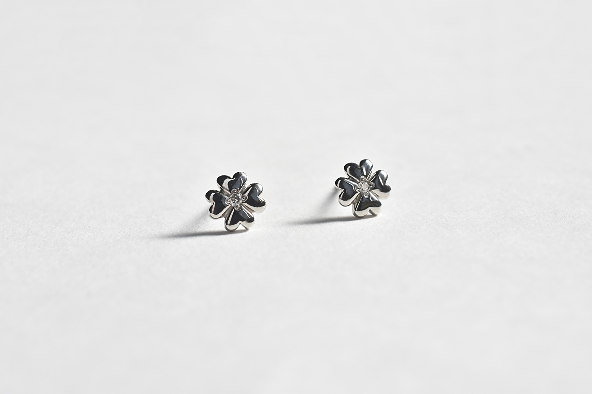 Ptハート&クローバーピアス (2)