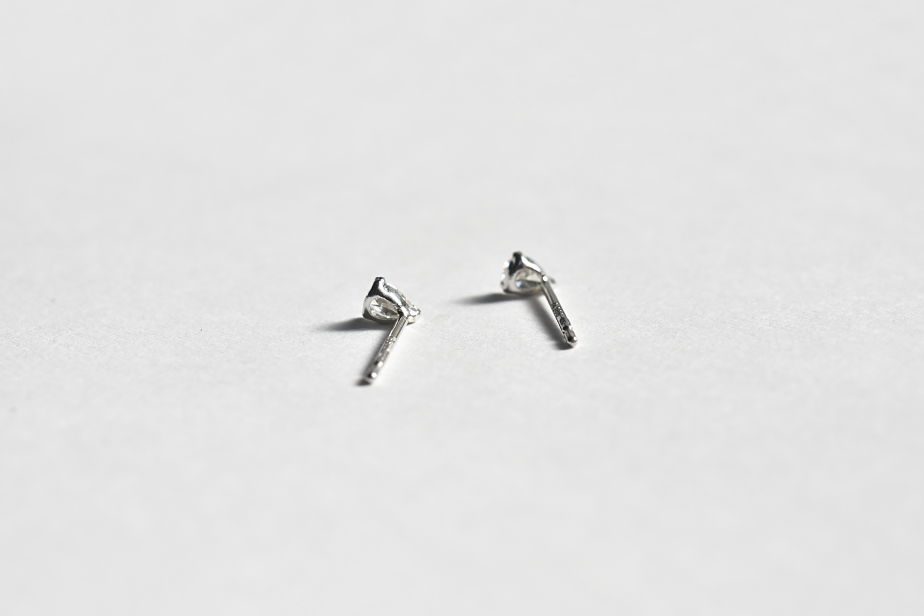 Ptペアシェイプダイヤピアス (5)