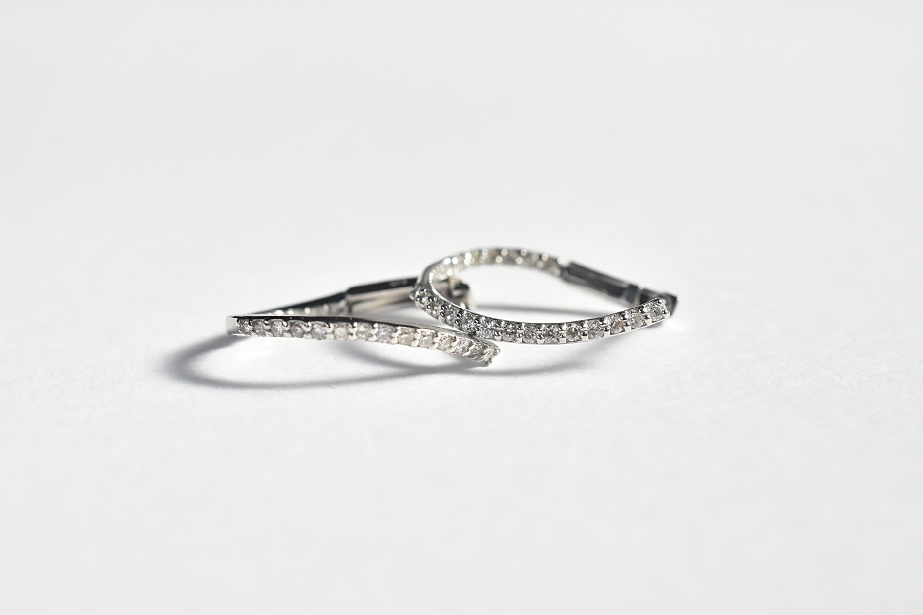 PTダイヤモンドフープピアスTW